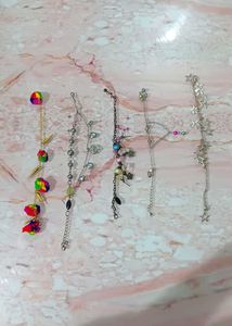 Bohemian Charm Bracelets Set (Pack of 5)