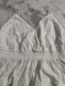 White Beautiful Korean Top