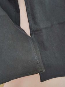 KOTTY BLACK WIDE LEG JEANS