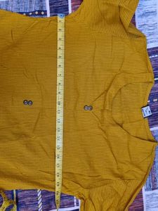A line kurta set-kurta and trouser