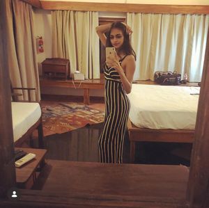 Striped Jumpsuit