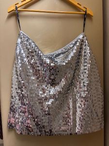Sparkling Sequin Mini Skirt