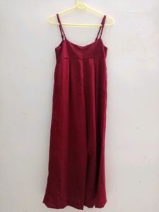 SHEIN Maroon Jumpsuit For Women