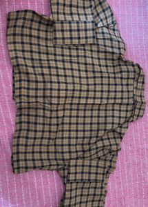 Men's Plaid Button-Up Shirt
