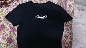 Black "WILD" Graphic Tee
