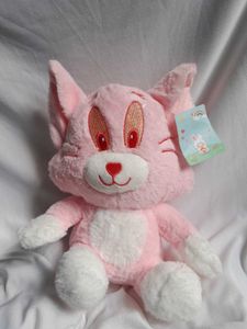 Tom And Jerry Pink Plush Cat Toy
