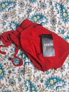 🍒Red Ruched Top🍒