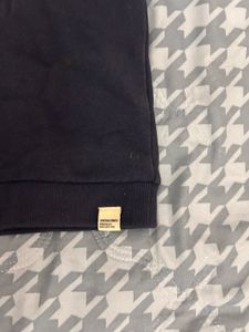Men's Navy Blue Graphic Hoodie