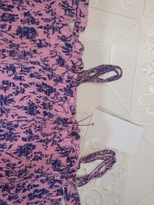 Bohemian Floral Smocked Blouse