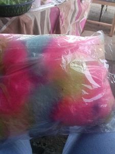 Multicolor Heart Shape Soft Plush Cushion