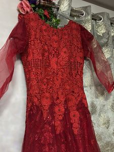 Stunning Red Barbie Gown