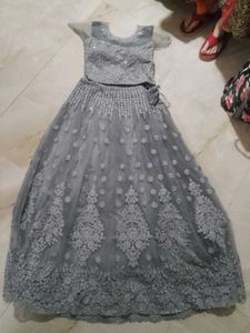 Stunning Grey Lehenga Choli