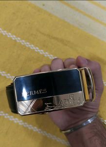 Stylish Black Leather #Belt