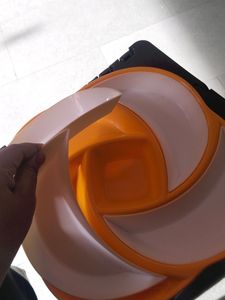 Dry Fruit Plate With Lid Cover