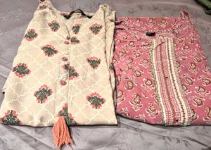 Set of 2 Cotton Kurtas