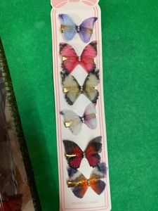 Pack Of 6 Net Butterfly
