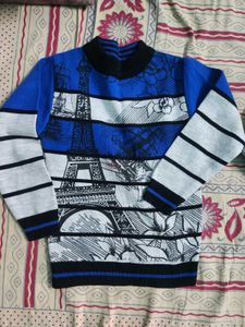 Cozy Eiffel Tower Print Sweaters (Set of 2)