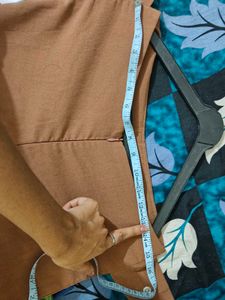 Brown Wide Leg Trousers