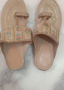 Embellished Toe Ring Sandals