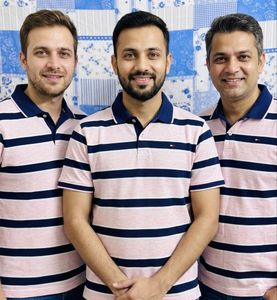Men's Striped Polo T-Shirt