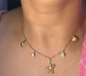 stainless steel Antitarnish Nautical Starfish &amp; Sh