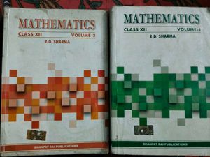 R.D. Sharma Mathematics Class XII Books