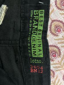 Classic Black Denim Jeans
