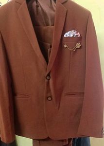 Men's Brown Suit Jacket