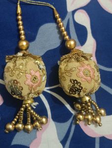 Bridal Embellished Latkan Pair