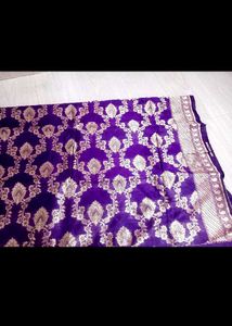 New purple Pattu Silk Heavy Saree