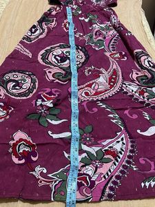 Boho Paisley Print Smocked Dress