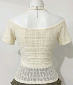 SAVANA Lace Cottagecore Whimsical Top
