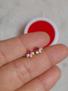 beautiful New earrings gold