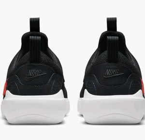 Nike Black Red Slip-On Sneakers