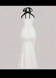 Savana Polka Dot Dress with Bow