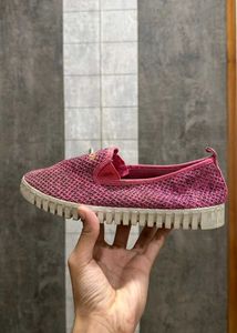 Slicer women's pink daily wear shoes