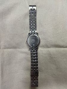 Elegant Titan Men's Analog Watch – Silver Stainles