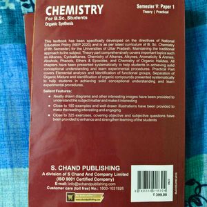 Chemistry Books for B.Sc. Students