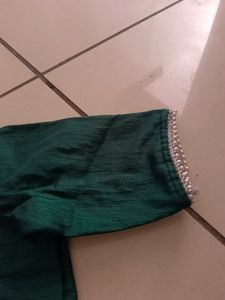 Princess Cut Designer Blouse 💚