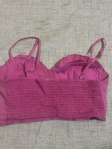 pink crop top 🎀💕