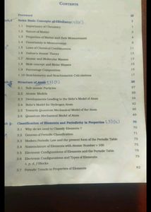 Chemistry Textbook for I PUC NCERT CBSE Part 1 &amp; 2