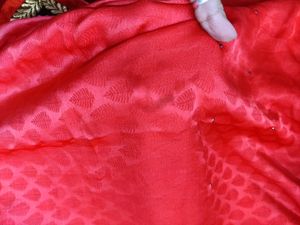 Gorgeous Red Pink Saree❤️🌸