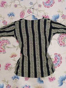 Stylish Striped Ethnic Kurta