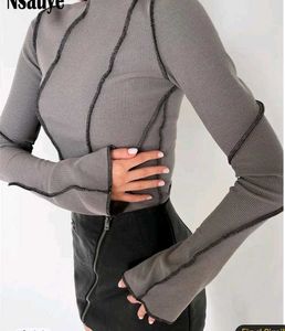 URBANIC Ribber Knitted Skinny Top