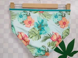 1300 Floral Print Bikini Bottom