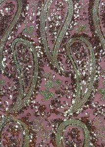 Sequin Embellished Light Pink Saree