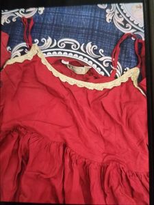 Rakhi Peplum Maroon Sharara suit