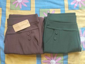 Stylish Women's Trousers - Pack of 2