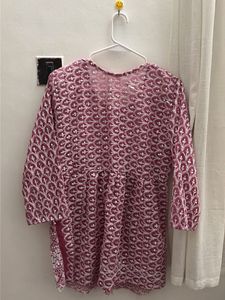Embroidered Sequin Short Kurti