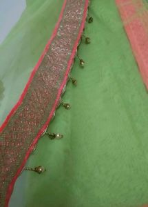 Ethnic odhani with blouse